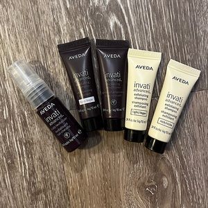 3/$30 AVEDA hair samples, shampoo, conditioner stocking stuffers